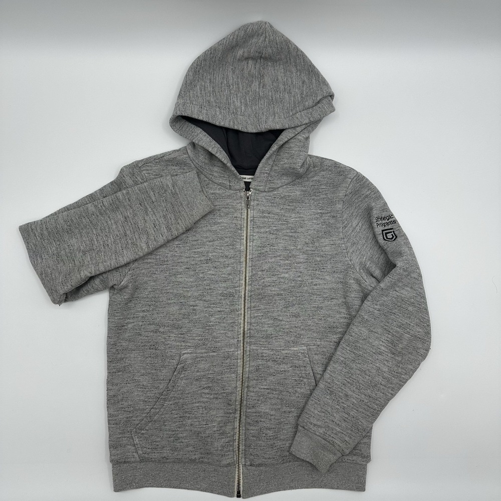 Marine Layer Full Zip hoodie Gray Womens Small S Strategic Programs Embroidered - Picture 1 of 11